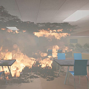 Тренажер пожаротушения и эвакуации